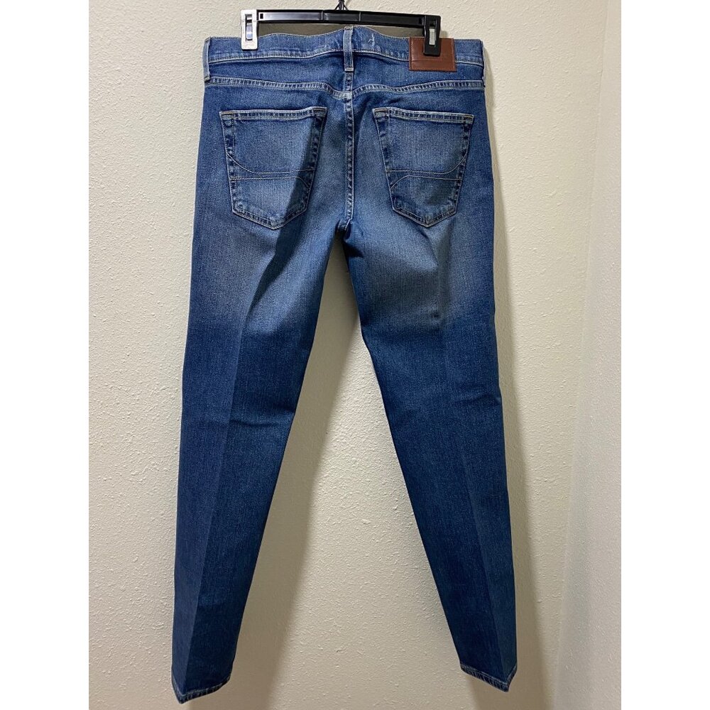 Hollister Men’s Slim Straight Jeans W32 L32 Epic Flex Blue - Picture 7 of 12